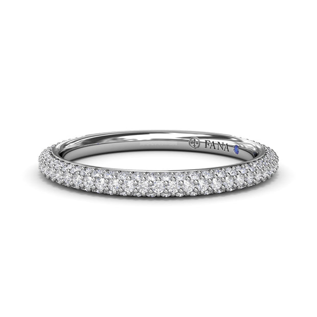 PavÃ© Diamond Wedding Band