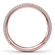 Pavé Diamond Wedding Band
