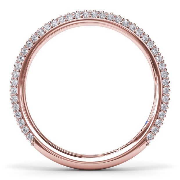 Pavé Diamond Wedding Band
