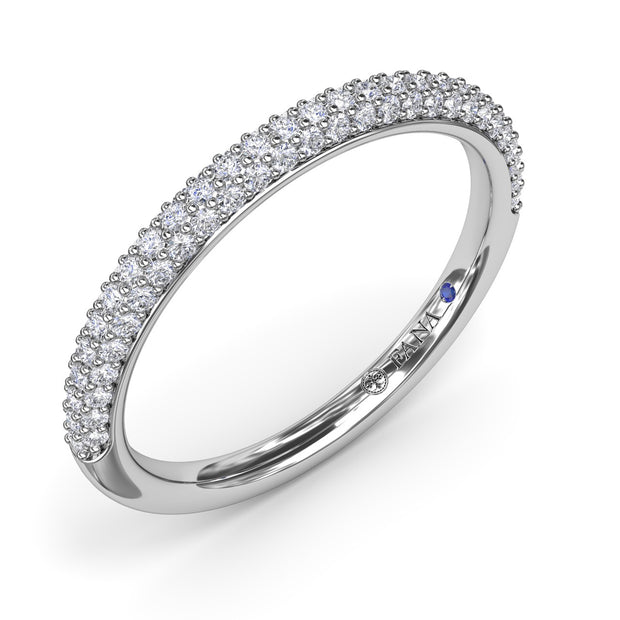 Pavé Diamond Wedding Band