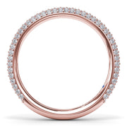 Pavé Diamond Wedding Band