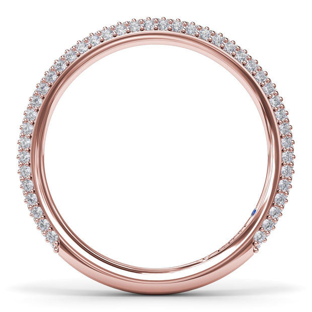 Pavé Diamond Wedding Band
