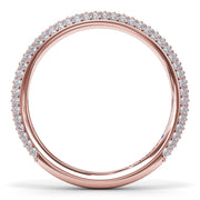 Pavé Diamond Wedding Band