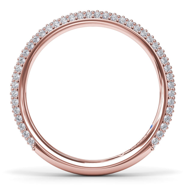 Pavé Diamond Wedding Band