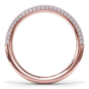 Pavé Diamond Wedding Band