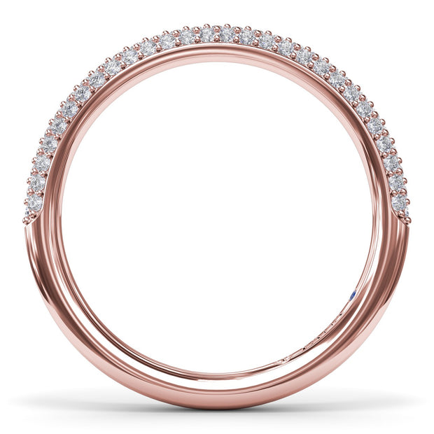 Pavé Diamond Wedding Band