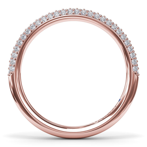 PavÃ© Diamond Wedding Band