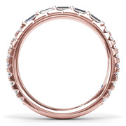 Baguette Diamond Wedding Band
