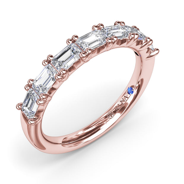 Baguette Diamond Wedding Band