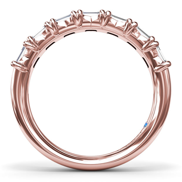 Baguette Diamond Wedding Band