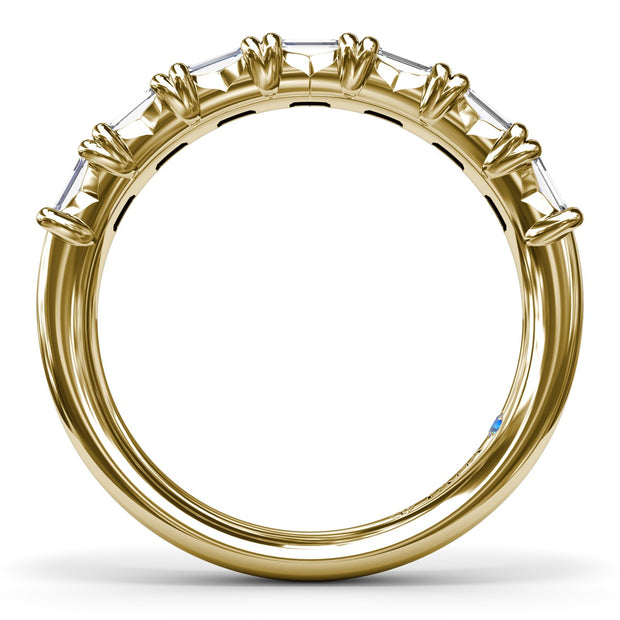 Baguette Diamond Wedding Band