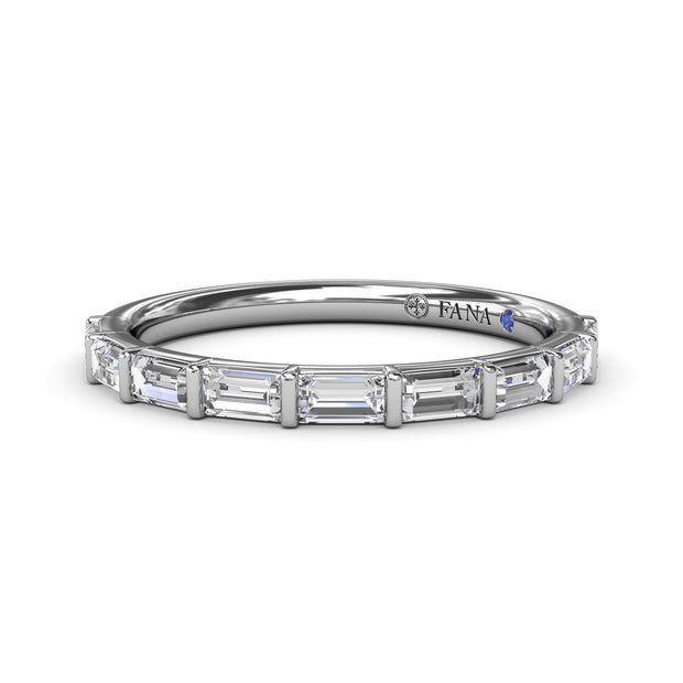 Baguette Diamond Wedding Band