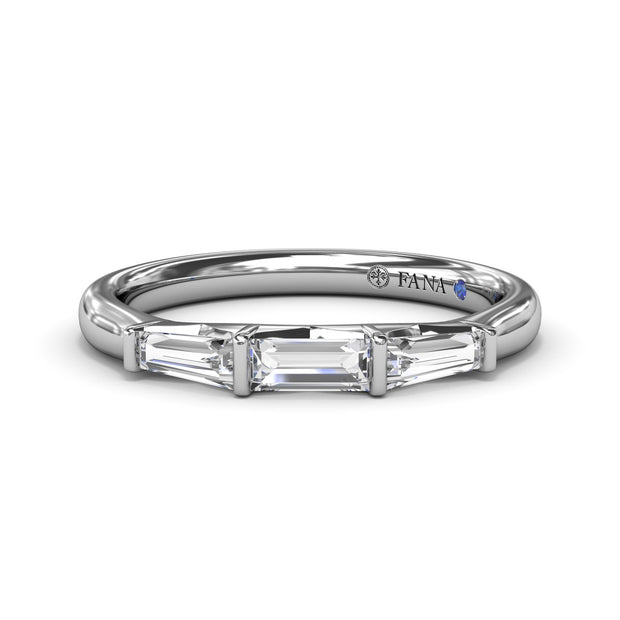 Baguette Diamond Wedding Band