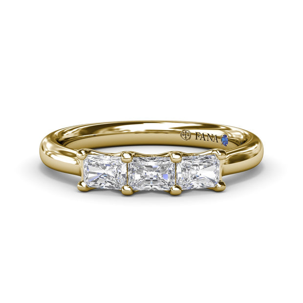 Radiant Diamond Wedding Band