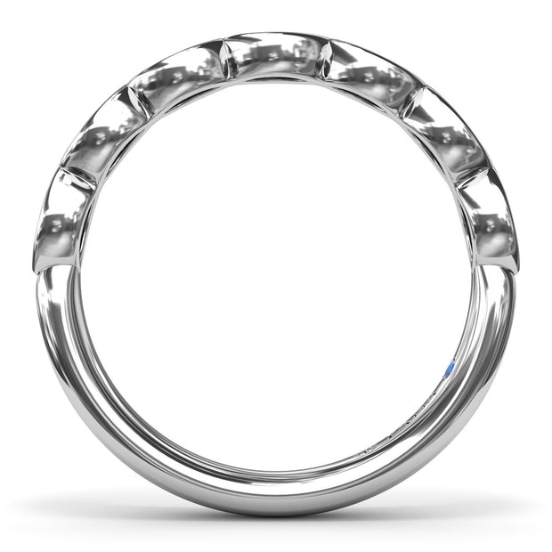 Marquise Diamond Wedding Band