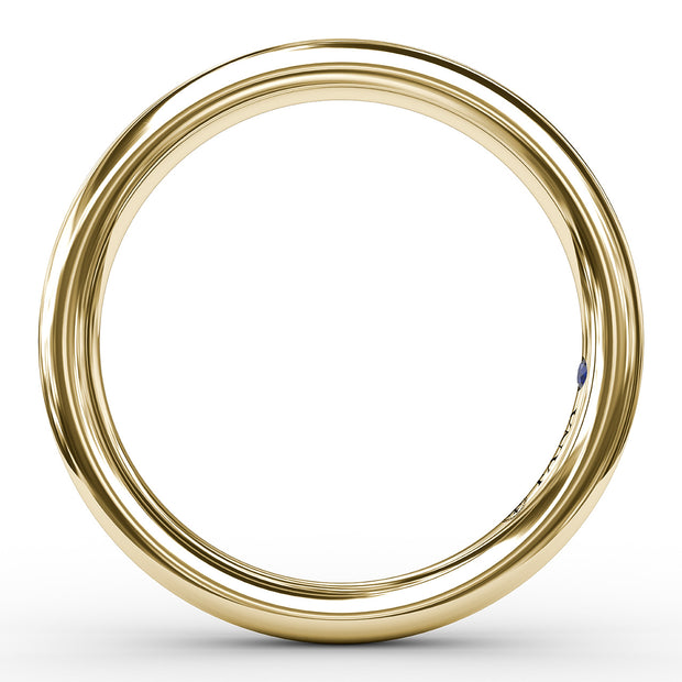 Classic High Polished Anniversary Band