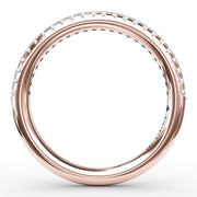 Split Prong Diamond Anniversary Band