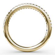 Split Prong Diamond Anniversary Band