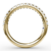 Delicate Pave Diamond Anniversary Band