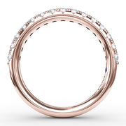 Pave Diamond Anniversary Band