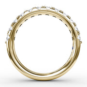 Pave Diamond Anniversary Band