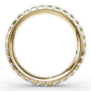 Pave Diamond Anniversary Band