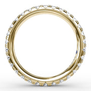 Pave Diamond Anniversary Band