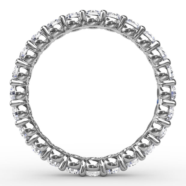 Shared Prong Eternity Band
