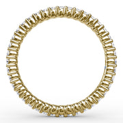 Classic Round Shared Prong Eternity Band