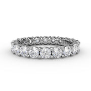 2.05ct Shared Prong Eternity Band