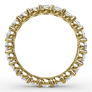 2.05ct Shared Prong Eternity Band