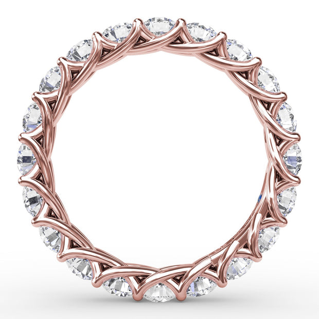 2.54ct Woven Eternity Band