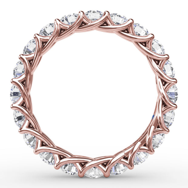 2.54ct Woven Eternity Band
