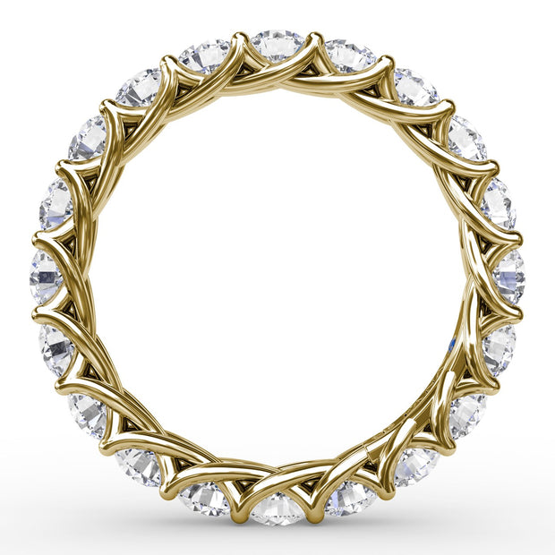 2.54ct Woven Eternity Band