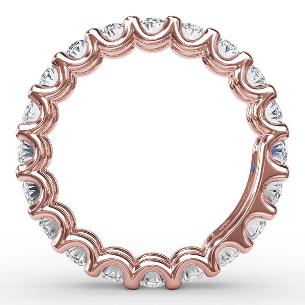 3.3ct Oval Diamond Eternity Band