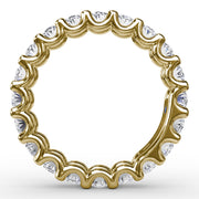 3.3ct Oval Diamond Eternity Band