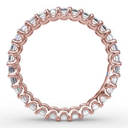 2.39ct Emerald Cut Eternity Band