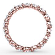 Diamond Pear Eternity Band