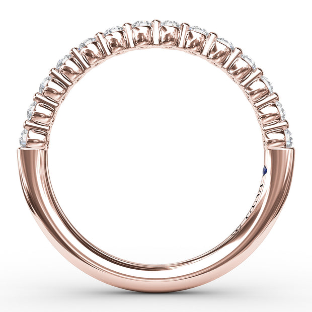 Single Prong Set Anniversary Band