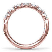 Angelic Oval Diamond Band