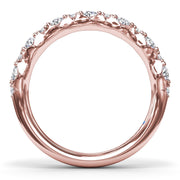 Round Cluster Diamond Ring