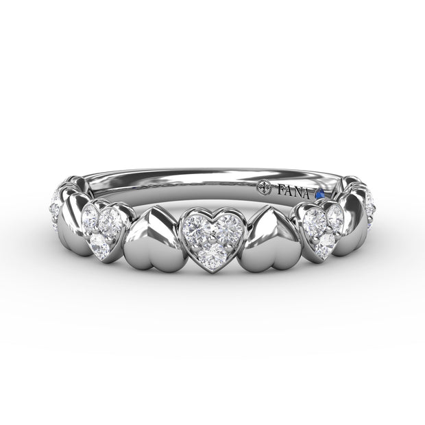 Alternating Heart Band