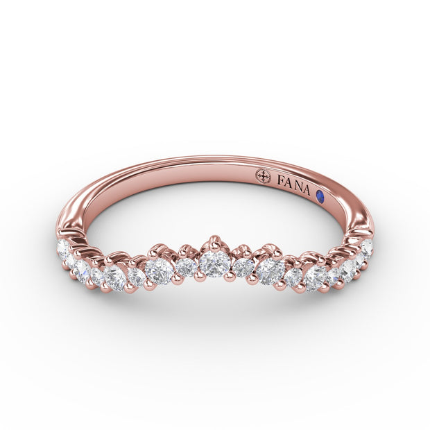 Shared Prong Diamond Band