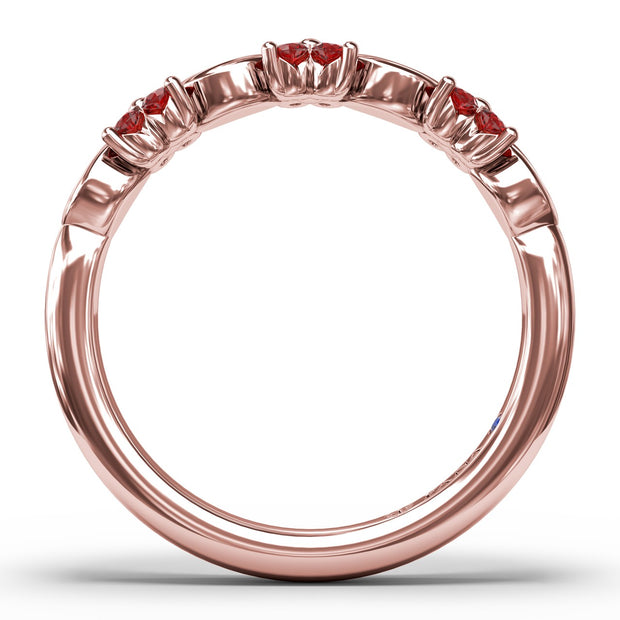 Mixed Marquise and Floral Diamond Ring
