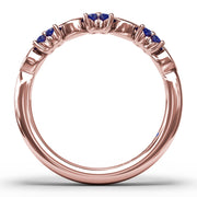 Mixed Marquise and Floral Diamond Ring