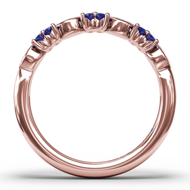Mixed Marquise and Floral Diamond Ring