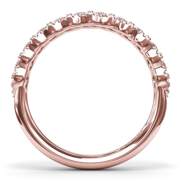 Marquise Shaped Diamond Band