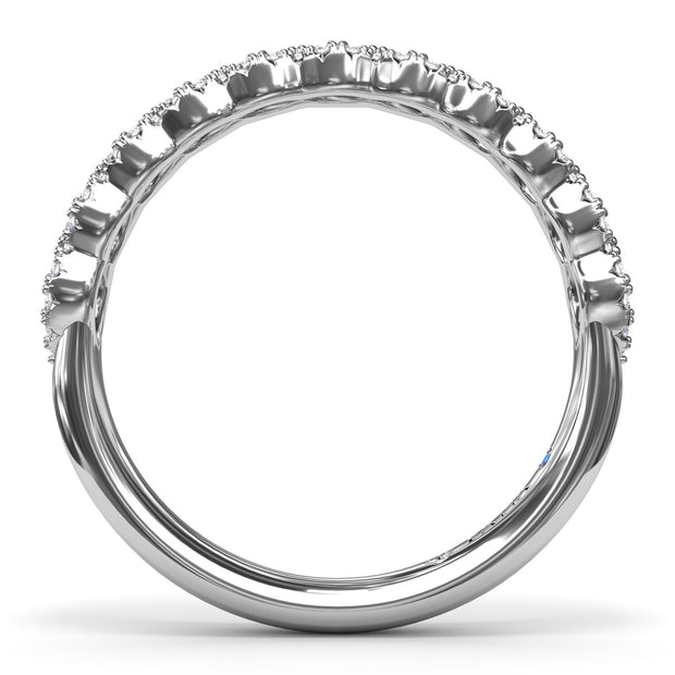 Marquise Shaped Diamond Band