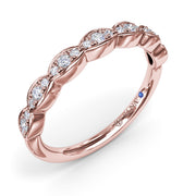 Bezel Set Diamond Band
