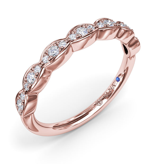 Bezel Set Diamond Band